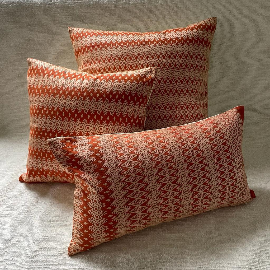 Orange Kachin cushion - beige 50x50 cm