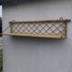 Vintage rattan wall shelf