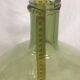 Dame-jeanne ancienne verte transparente  8, 10L