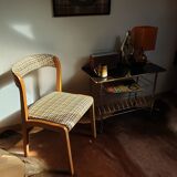 Chaises Baumann Gondole paire vintage