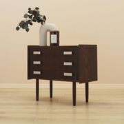Danish oak veneer chest of drawers, 1980s
