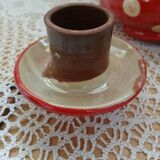 Handmade pottery teapot