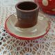 Handmade pottery teapot