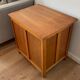 1950s vintage children's desk in light oak