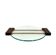 Art deco glass tray, France 1930s