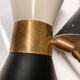 Double articulated wall lamp design 1950