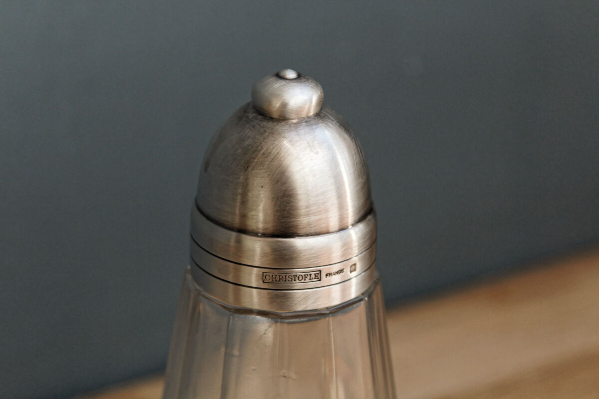 Christofle sprinkler, silver metal