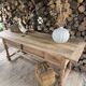 Work table or renovated antique draper's table