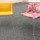 2 fauteuils Mademoiselle Kartell plexi design Philippe Starck