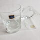 Deux verres à whisky en cristal taillé (cristallerie de haute bretagne)