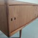Enfilade en teck HW Klein pour Bramin made in Denmark 1960s