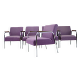 Mid-Century Tubular Chrome Armchair, Germany 1970s