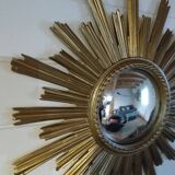 Sun mirror from the 50s/60s. Witch's Eye. 60 cm.