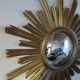 Sun mirror from the 50s/60s. Witch's Eye. 60 cm.