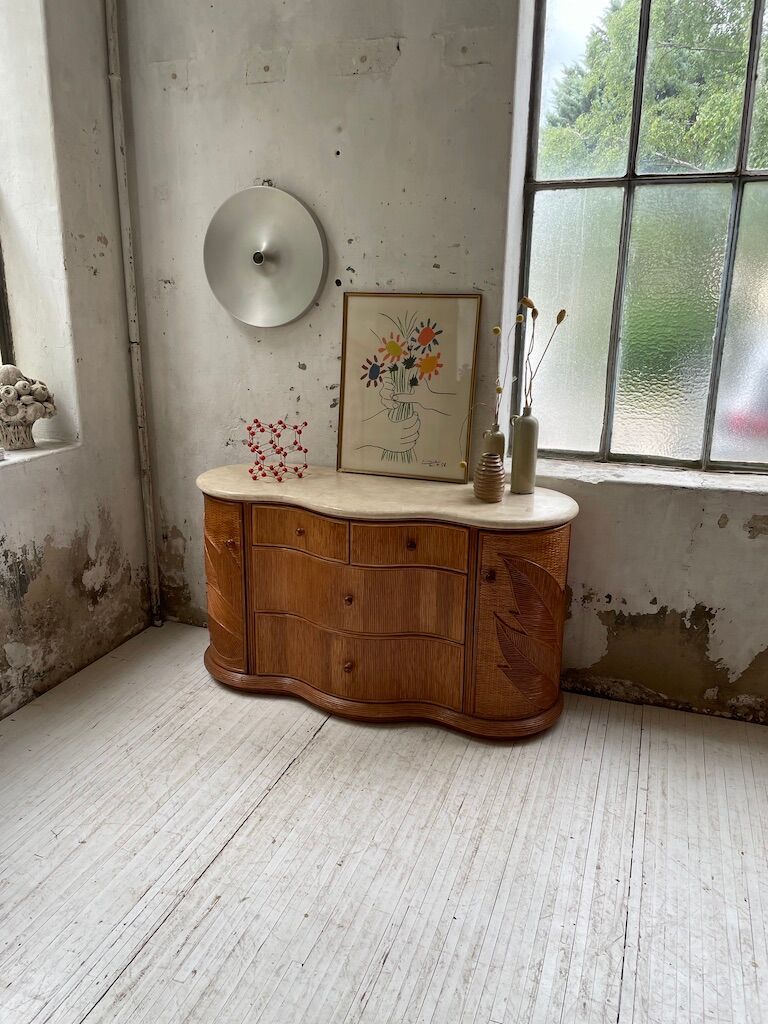 Chest of drawers bamboo Vivai del Sud tropicalist