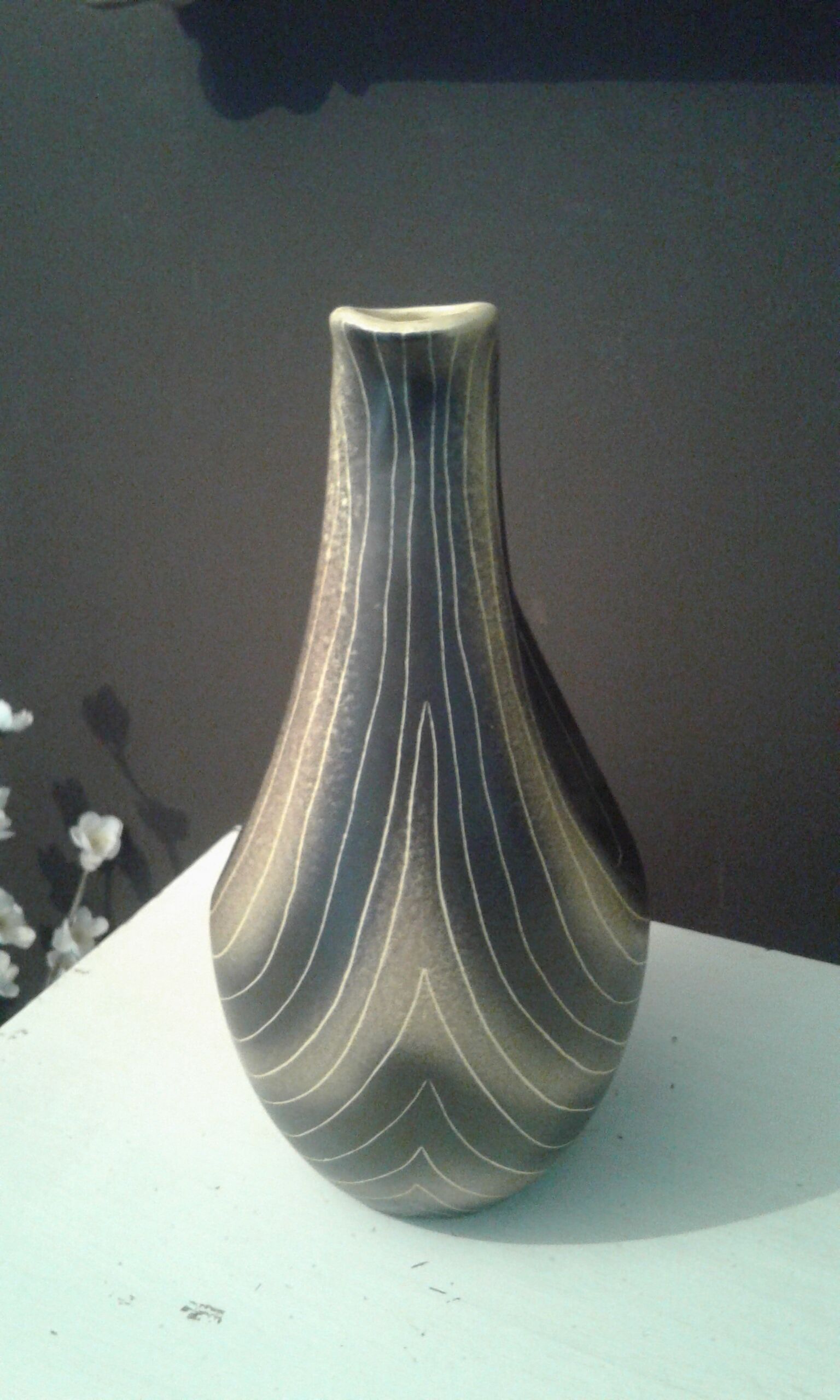 Carafe , ceramic Saint clement.  vintage circa 50