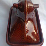 Vintage earthenware terrine