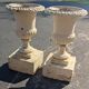 Pair of ancient medici cast iron