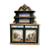 Buffet Saint-Hubert painted