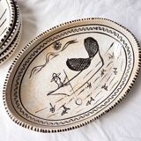 Rare ceramic service Bernardo Zaldizar