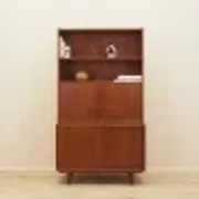 Teak bookcase with bar cabinet and secretary, Dammand & Rasmussen, Denmark, 1960s