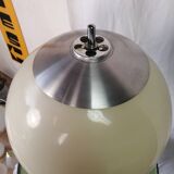 LUM vintage chrome mushroom design lamp
