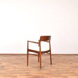 Danish Teak Dining Chairs by Henning Kjærnulf for Korup Stolefabrik, 1960s,