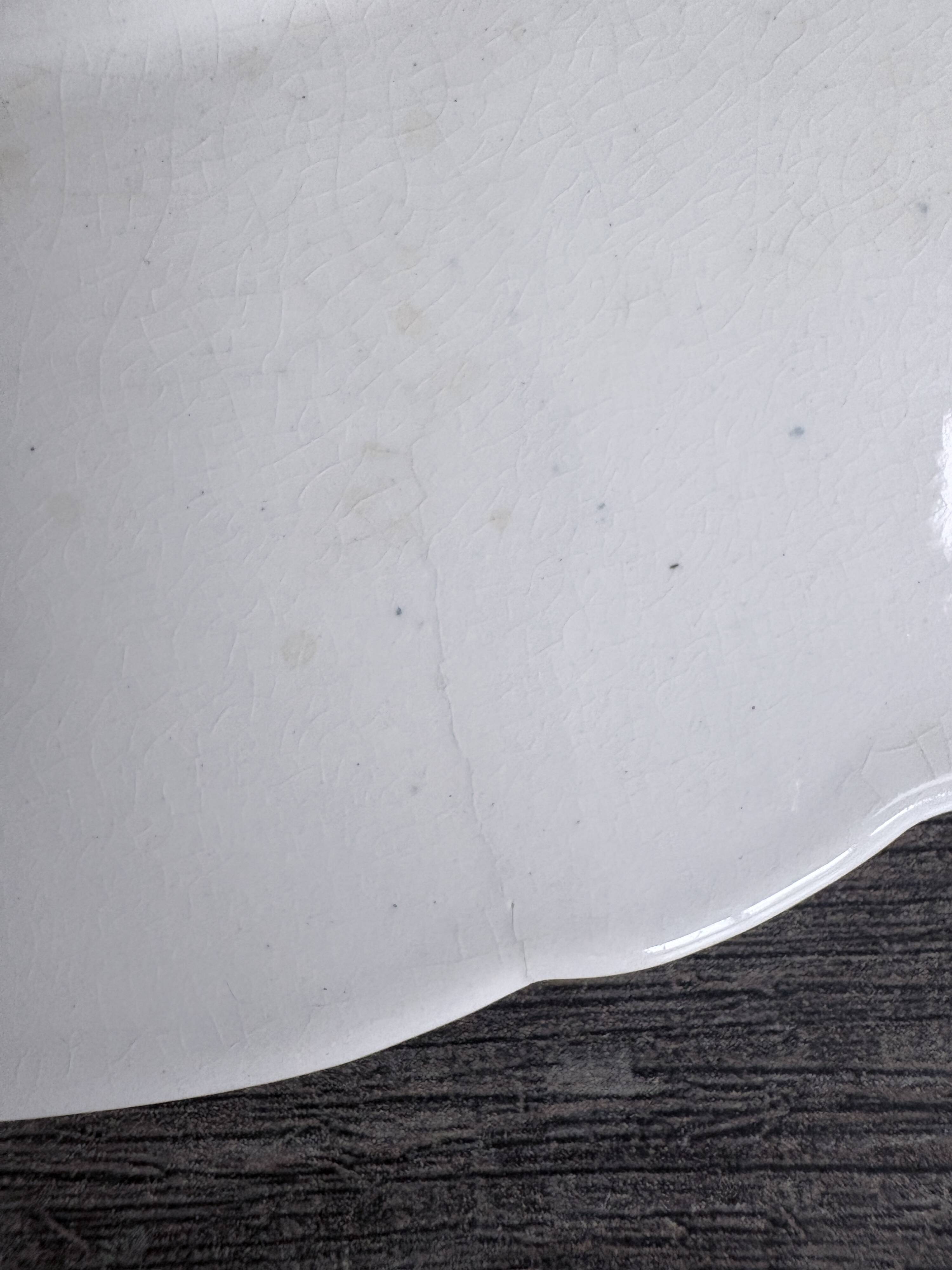 4 antique plates by Franz Anton Mehlem "Anita", antique porcelain