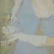 Modern painting signed by Leonardo Stroppa, female figure '900