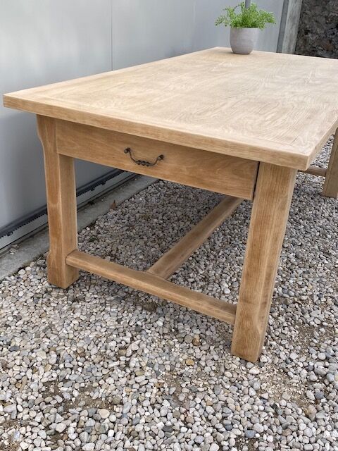 Sanded farm table extensions 260 cm