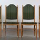Vintage Danish Oak Dining Chairs, Henning Kjærnulf Style, 1960s, Set of 6