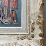 Hsp painting new york "usa" 1920 alice thevin (1862 - 1937) + frame