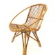 Fauteuil enfant vintage en rotin par Rohe Noordwolde