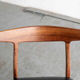 Dining chairs 'model 60' by Hennig Kjaernulf for Bruno Hansen, Denmark 1960