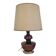 Lampe de table danoise en verre de Holmegaard 1960