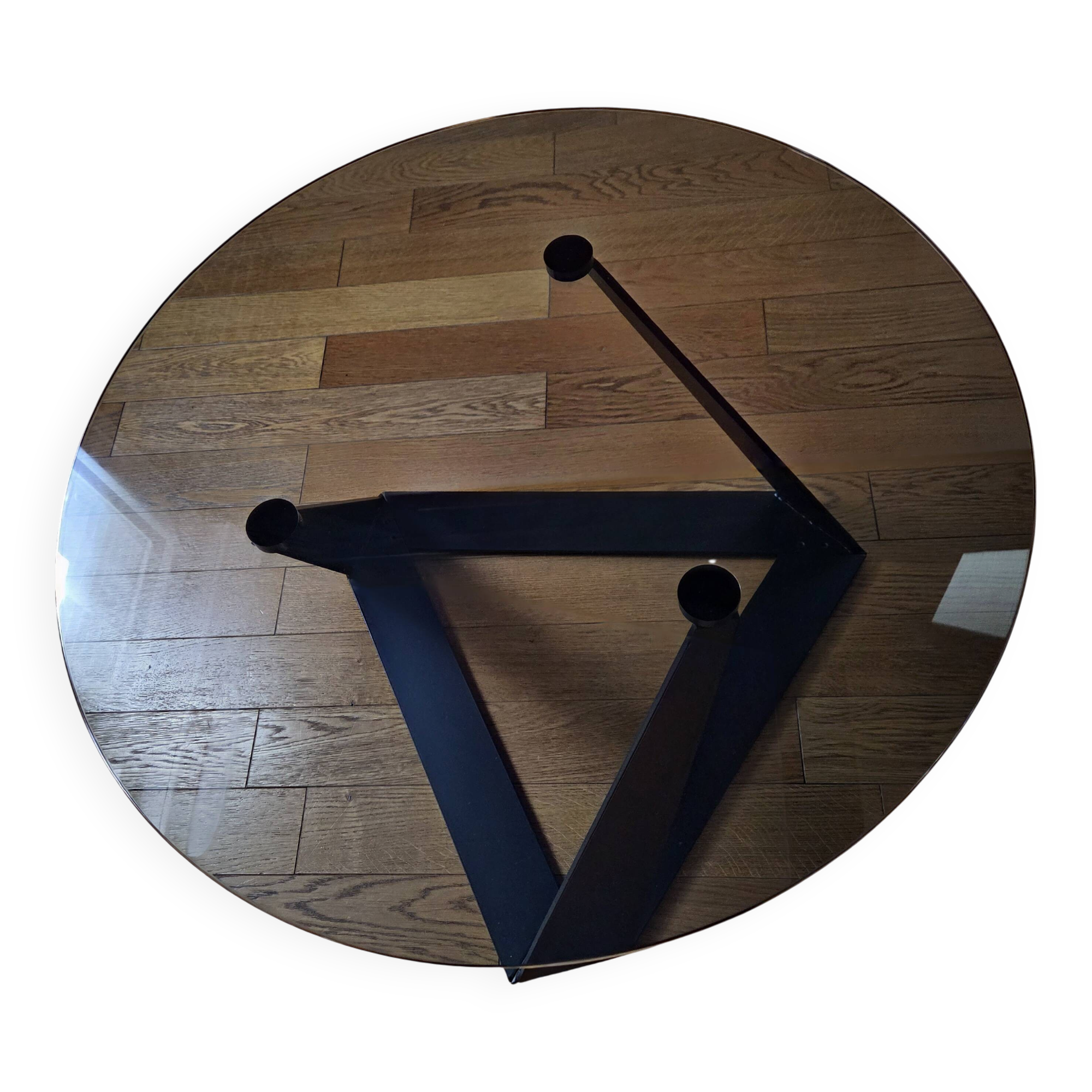 Table basse en verre