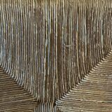 2 mulched armchairs in turned wood