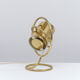 Lampe moderniste art deco en laiton