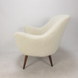 Mid century scandinavian lounge chair, 1950's