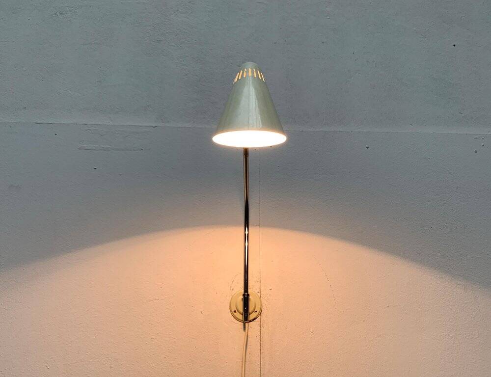 Mid-Century German Wall Light by Kaiser Leuchten, 1960s