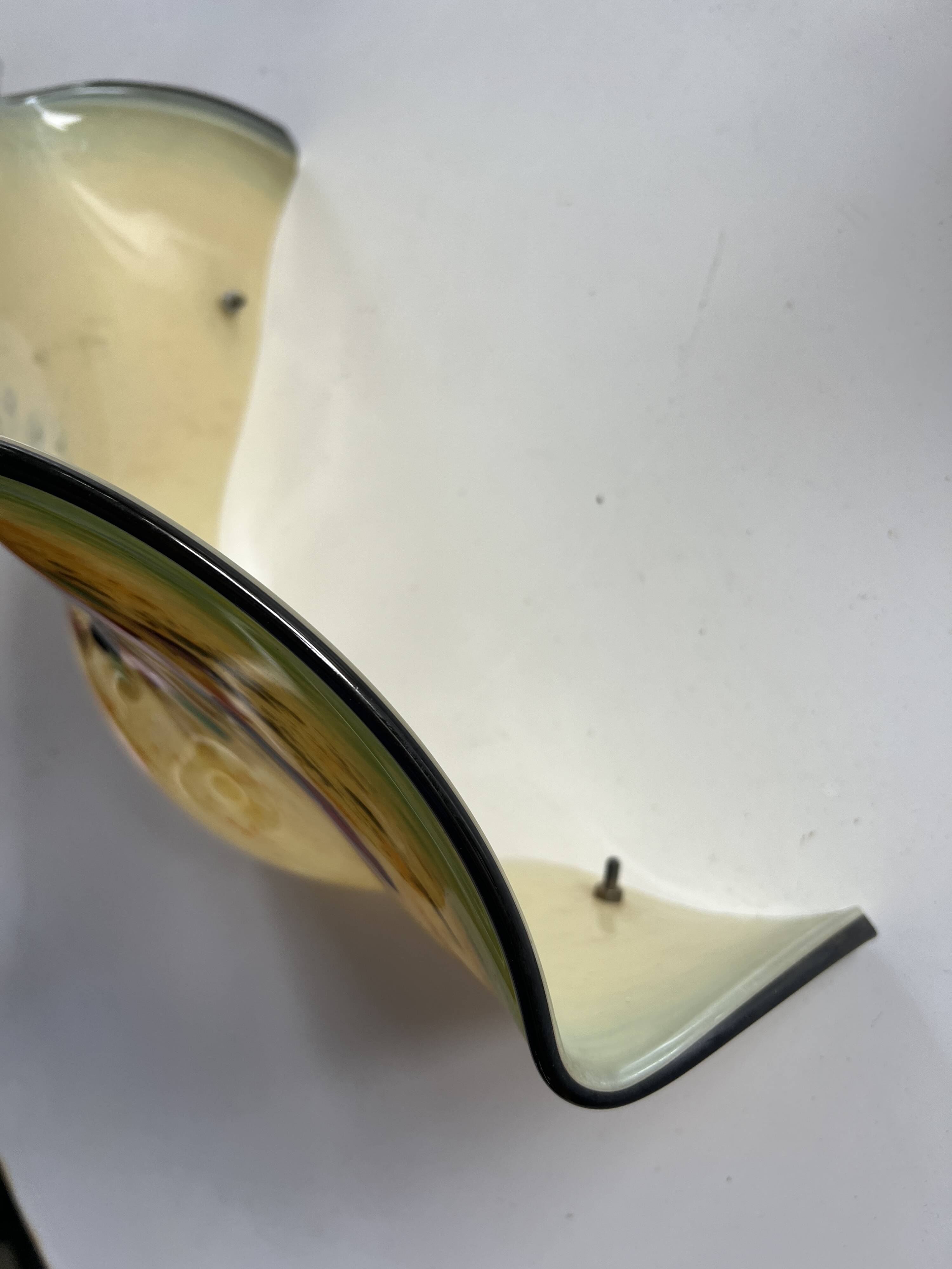 Applique murale en verre