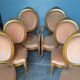 2 fauteuils 4 chaises salon Louis XVI époque XIXeme