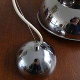 Vintage suspension Concentrica by Harvey Guzzini chrome steel