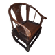 Chinese Quanyi Armchair In Jichimu, China Qing Dynasty