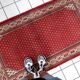 Tapis Seraband Vintage Fait Main en Laine – 92 x 161 cm- 1C941