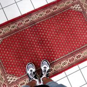 Tapis Seraband Vintage Fait Main en Laine – 92 x 161 cm- 1C941