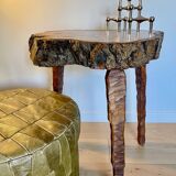 Wooden side table
