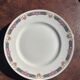 Set of 6 dessert plates in Limoges porcelain, Bernardaud & Co, dec
