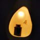 Flexible ceramic duck lamp, 1968