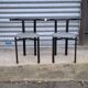 Paire de chaises moderniste 1980